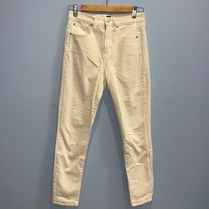 GAP white jeans